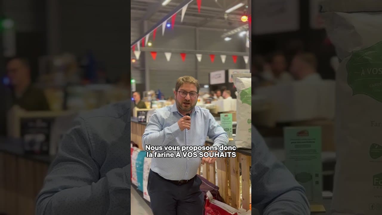 A VOS SOUHAITS sur le salon EGAST 2026, farine présentée par Arnaud Sorin