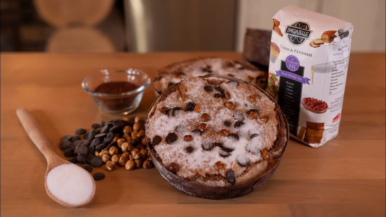Le gâteau de Pâques par Bruno Cormerais (recette MOF Boulanger) accompagné de Marion