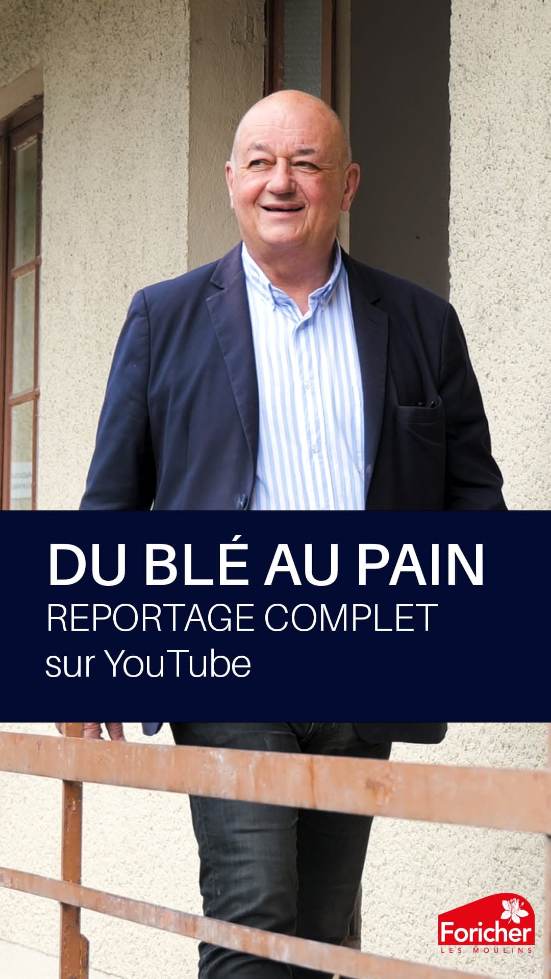 Derrière chaque farine, il y a des hommes et des femmes.
Yvon Foricher, meunier indépendant, le rap