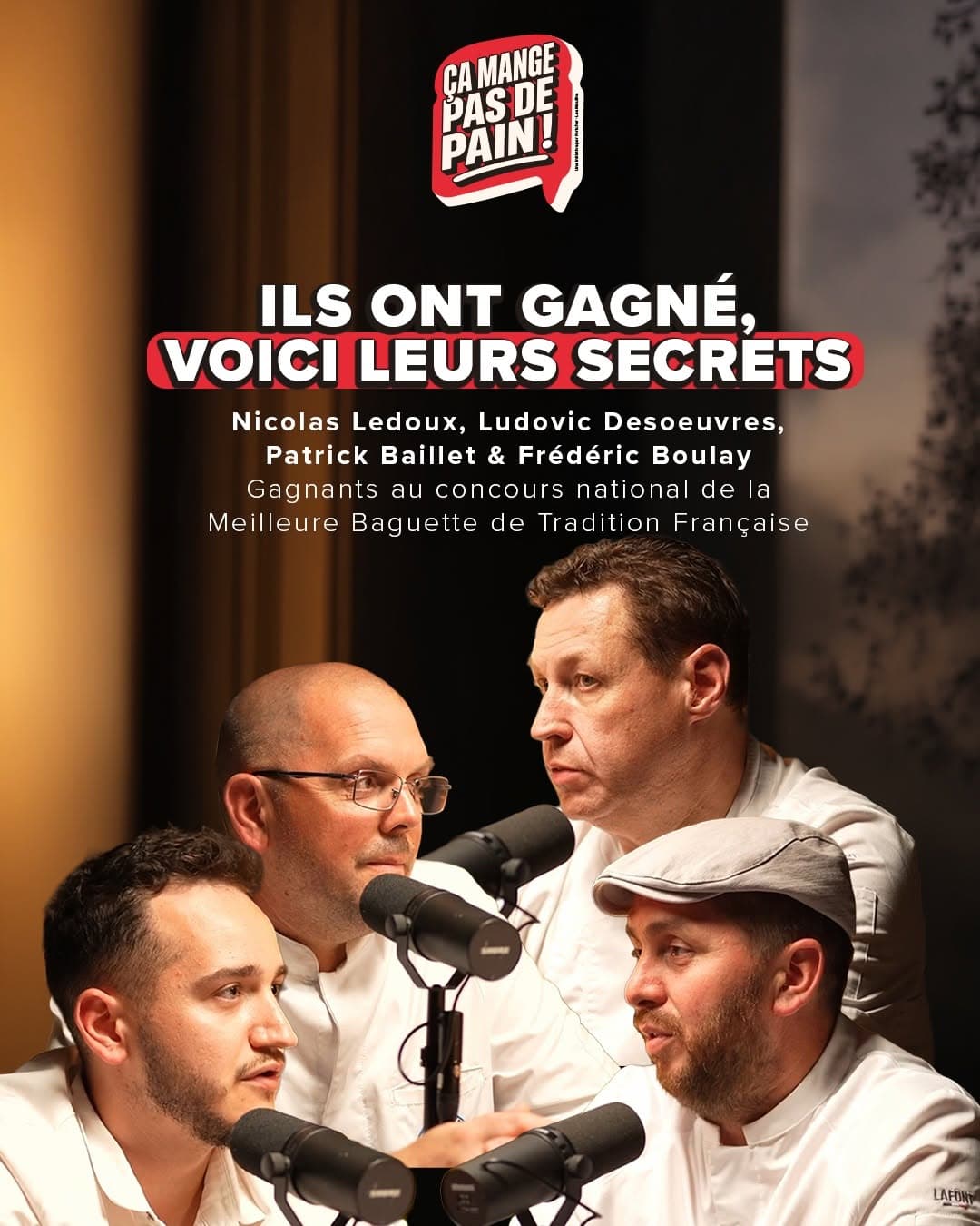 🎙️ « Ça mange pas de pain », le podcast par Foricher Les Moulins
Un nouveau podcast pour parler