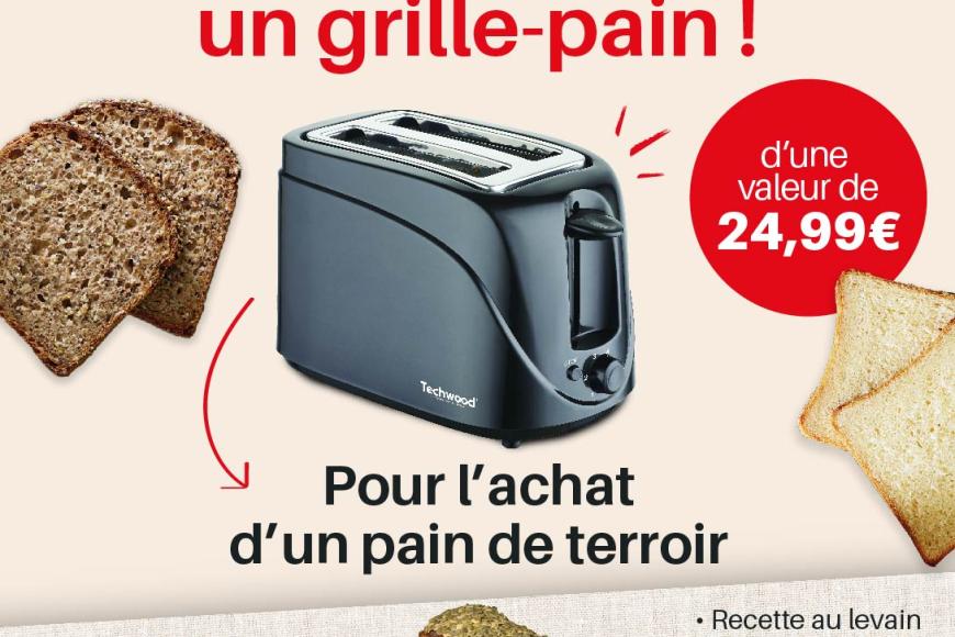 operation grille-pain offert par le boulanger